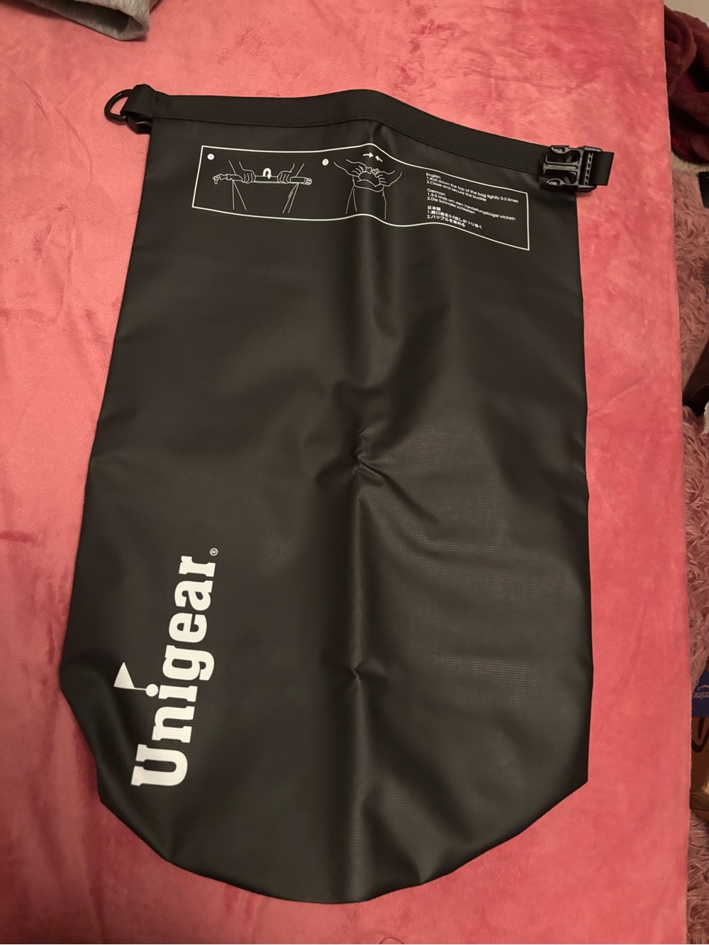 Unigear Black Waterproof Dry Bag